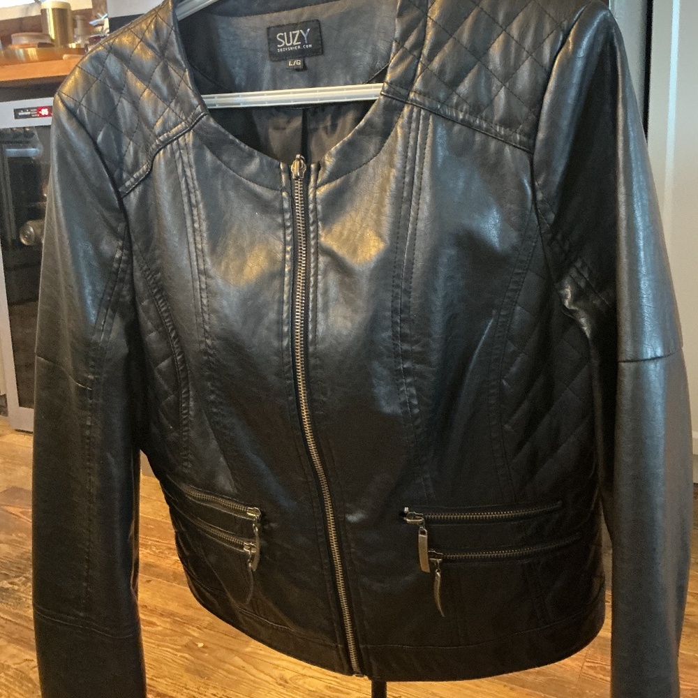 Dress leather look Jacket!